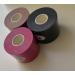 Buy Cotton Kinesiology Tape (3 Rolls) - Waterproof Breathable Latex-Free Pain Relief - Self-Adhesive Athletic Tape in Mixed Colors - Buy Online on GoSupps.com