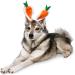 Midlee Carrot Bunny Ears Easter Dog Headband Costume (Small) - Buy Online on GoSupps.com