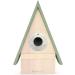 Navaris Wooden Bird House - Pine Wood Nesting Box for Garden Birds - Ideal for Robins, Blue Tits, Sparrows - Buy Online on GoSupps.com