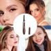 Heated Eyelash Curler Portable Electric Eyelash Curler Safe Eyelash Curler with Digital Display Anti Burn Professional Electric Eyelash Curler Eyelash Curler Tool for Women Wife Girlfriend White - Buy Online on GoSupps.com