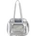 Eastsport Clear Stadium Tote Bag - Gray | Approved for Stadiums | Trendy & Functional Design - Buy Online on GoSupps.com