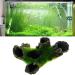Buy Aquarium Rock Cave Decoration with Green Grass | Larnel Hide & Harz Accessories for Stunning Aquariums - Buy Online on GoSupps.com