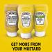 Heinz 100% Natural Yellow Mustard (12 ct, 8 oz Bottles) - Pack of 12 - Buy Online on GoSupps.com