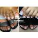 YOSOMK 48pcs Ombre Pink Press on Nails & Toenails Set - Short Fake Gradient Nail Tips for Women - Buy Online on GoSupps.com
