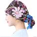 Fassave 2Pcs Working Cap for Women - Adjustable Ponytail Hats with Buttons, Ribbon Tie, Sweatband - Color 02 - Buy Online on GoSupps.com