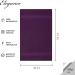 Class Home Collection Terry Guest Towels - 100% Cotton Aubergine Set of 4 30x50 cm - Perfect for Stylish Hospitality - Buy Online on GoSupps.com