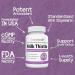 Milk Thistle Extract | 80% Silymarin Concentration | High Dose Liver Cleanse & Detox | 1-Month Supply (Non-GMO) - Buy Online on GoSupps.com