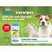 Petkin Jumbo Pet Eye Wipes - 80 Extra Moist Natural Formula for Dogs, Cats, Puppies & Kittens - Buy Online on GoSupps.com