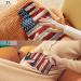 American Flag Wood Heat Bottle with Cover - Pain Relief Water Bag for Headaches (1L) | International Shipping - Buy Online on GoSupps.com