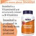Now Foods Choline & Inositol 500mg - 100 Vegan Capsules | Lab-Tested Vitamin B | Gluten-Free, SOYA-Free, Vegetarian - Buy Online on GoSupps.com