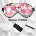 Buy Garden Peony Soft Sleep Eye Mask - Breathable Eye Patch for Travel & Relaxation | Best Comfort for Women - Buy Online on GoSupps.com