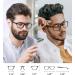 2 Pack Premium Multifocal Reading Glasses for Men - TR90 Frame Blue Light Blocking No Line Spring Hinges - Black + Brown (+2.5 Strength - Buy Online on GoSupps.com