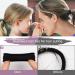 100PCS Black Seamless Cotton Hair Ties for Women - No Crease, No Damage, Soft Ponytail Holders for Thick Thin Hair - Hair Accessories for Girls - Buy Online on GoSupps.com