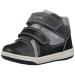Geox Baby Boy's B New Flick Boy B Walking Baby Shoes 3.5 UK Child Grey Dk Grey Black C0062