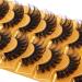Focipeysa Fluffy 18mm 8D Mink Eyelashes Pack - Volume Dramatic False Lashes - 8 Pairs Fluffy S1 - Buy Online on GoSupps.com