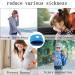 GLKJUS Motion Sickness Bands - Acupressure Nausea Relief Wristbands (8 Pairs) | Anti Nausea Bracelet for Car, Sea, Pregnant, Flying, Travel - Buy Online on GoSupps.com