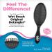 Wet Brush Original Detangler Hair Brush - Classic Black | Ultra-soft IntelliFlex Bristles | For All Hair Types - Women & Men | Wet & Dry Hair - Buy Online on GoSupps.com