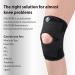 Knee Brace with Side Stabilizers - Adjustable Support for Meniscus Tear ACL MCL & Arthritis - Breathable Knee Wrap for Men & Women - Black Medium - Buy Online on GoSupps.com