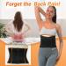 RAKZU Breathable Back Brace Lumbar Support Belt | Size Medium | Pain Relief for Women Men - Herniated Disc, Sciatica, Heavy Lifting - Dual Adjustable Straps - Buy Online on GoSupps.com