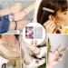 5000Pcs 4mm Seed & Letter Beads Kit - 24 Colors Glass Beads with 1200 Alphabet Beads for Jewelry Making | Necklace & Earring DIY Craft Set for Girls | Christmas Gift - Buy Online on GoSupps.com