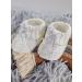 Royal Icon Newborn Baby Booties with Bow | Soft Knitted Bootees for 0-3 Months | White RI354 - Buy Online on GoSupps.com
