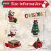Christmas Aquarium Decoration: Lovely Style 6-Piece Resin Ornaments - Xmas Series Landscaping Decor for Fish Tank - Santa, Christmas Tree, Bear, Sled Figurines - Buy Online on GoSupps.com