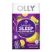 OLLY Immunity Powder Nighttime Immune Support 3mg Melatonin Elderberry Vitamin C D Zinc Warm Drink Mix Lemon - 10 Count Soothing Lemon