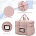 Yarwo Double-Layer Pill Organizer - Portable Medication Travel Bag with Dividers & Lockable Zippers - Pink - Perfect for Home & Outdoor First Aid Supplies - Buy Online on GoSupps.com