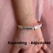 British Jewellery House Silver Baby Bangle Bracelet - Hypoallergenic Christening Gift for Girl | Baptism & Goddaughter Gift - Buy Online on GoSupps.com
