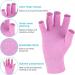 DISUPPO Arthritis Gloves for Women and Men - Relieve Pain from Rheumatoid, RSI, Carpal Tunnel - Compression Fingerless Gloves for Computer Typing and Daily Work - Purple Large - Buy Online on GoSupps.com