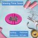 Dolstar Magnetic Pin Holder with 100 Plastic Head Pins & Drawer - Pink Magnetic Pincushion for Sewing & Quilting - Buy Online on GoSupps.com