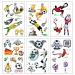 Konsait Football Soccer Ball Temporary Tattoos - 142PCS for Kids Birthday Party Favors - Buy Online on GoSupps.com