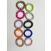 10 Pcs Spiral Hair Bobbles - Elastic Telephone Cable Hair Ties for Women & Girls - Traceless Assorted Colors - Buy Online on GoSupps.com