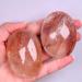 QPYD Natural Pink Healing Crystal Carvings - Polished Massage Stones for Home Art & Perfect Gifts (Set of 2) - Buy Online on GoSupps.com
