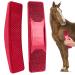 Tuofang 6-in-1 horse brush massage comb for horses horse brushes for cleaning multifunctional horse grooming brush brushes horses root brush (red)