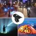 Buy USB Rechargeable Bicycle Lights - StVZO Approved Front Lamp IPX4 Waterproof 2 Modes - Perfect for Kids & Adults - Buy Online on GoSupps.com