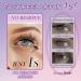 JoMay Self Adhesive Eyelashes - 48 PCS D Curl Glueless Lash Clusters | No Glue Needed Pre-Glued Eyelashes Set X01 (10-16 Mixed - Buy Online on GoSupps.com