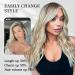Rosooi 20 Inch Invisible Wire Hair Extensions - Light Brown mix Bleach Blonde - Adjustable & Secure Clip-in Synthetic Hairpieces for Women Daily & Party Use - Buy Online on GoSupps.com
