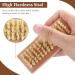 Amaxiu 2-Piece Wooden Double-Sided Nail Brushes for Effective Nail Cleaning | Stiff Bristles for Fingernails & Toenails | Essential Makeup Accessories - Buy Online on GoSupps.com
