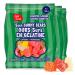Lady Sarah Sour Gummy Bears Assorted Flavours - 360 Grams (Pack of 3 x 120G Bags) | Canada's Top Choice Bulk Gummy Candy for Snacks & Gifts Sour Gummy Bears Pack of 3