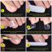 Prasacco 100 Pcs Clear Toe Nails Fake Nails with Box - 10 Sizes Full Cover False Toenails, Acrylic Toe Nail Tips for Nail Salons & DIY Nail Art - Manicure Tools for Foot Decoration - Buy Online on GoSupps.com