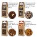Wellnut Ladiesnight - Premium Vegan Gift Set | 4 Caramelized Nut Snacks in Birch Wood Box - Ideal Gift for Women Girlfriend Mother - Buy Online on GoSupps.com