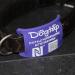 DogTap Light Big - Waterproof Silicone Dog Tag for Medium to Large Dogs | NFC & QR Code | Purple (67 x 40 mm) - Buy Online on GoSupps.com
