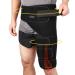beister Hip & Thigh Brace Support with 5 Elastic Strips Hamstring Compression Sleeve for Men & Women Adjustable Groin Compression Wrap for Sciatica Pain Relief SI Joint Quad Muscle Strains