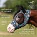 Professional's Choice Comfort Fit Lycra Fly Mask - Bison Size M (Cob) | International Shipping Available - Buy Online on GoSupps.com