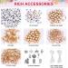QUEFE 14000pcs 136 Colors Clay Beads Bracelet Making Kit with Pendant Charms - Polymer Heishi Beads Spacer for Jewelry Making - Buy Online on GoSupps.com