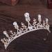 SnowTain Crown Headband | Wedding Diadem with Crystals | Princess Krone & Rapunzel Bridal Accessories - Buy Online on GoSupps.com