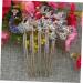 MAGICLULU Hairpin Comb Women Hair Accessories Rhinestone Hair Accessories Flower Hair Combs Bridal Headpieces for Womens Hair Accessories Tiara Hair Clip Comb Crystal Peacock Bride - Buy Online on GoSupps.com