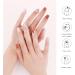 DANNI & TONI 28 Golden Luxe Gel Nail Polish Strips - Salon-Quality Manicure Stickers Set - Buy Online on GoSupps.com