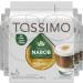 Tassimo Chai Tea Latte Single Serve T-Discs 180g (Pack of 5) & Nabob Latte Coffee Single Serve T-Discs 263g (5 Boxes of 8 T-Discs) Tea + Coffee 8 Count (Pack of 5) - Buy Online on GoSupps.com